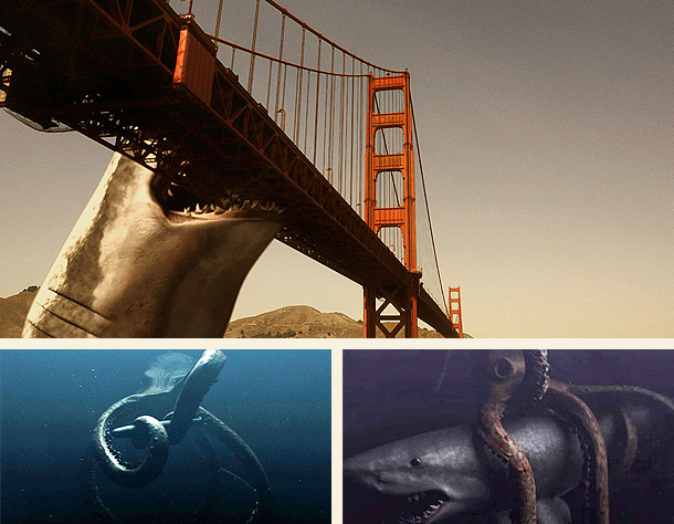 Mega Shark Vs Giant Octopus