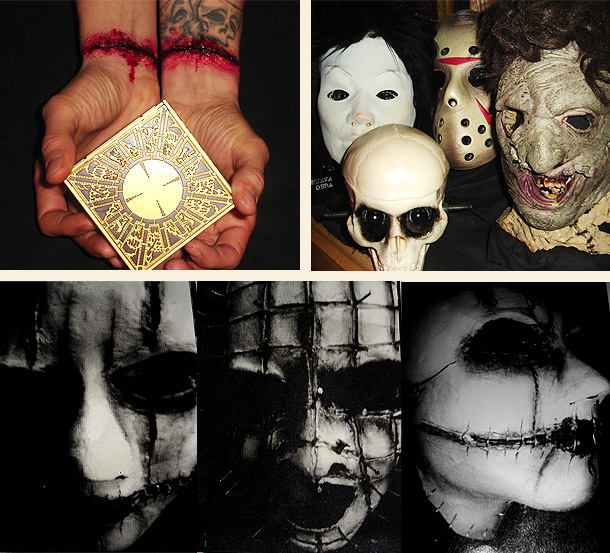 Cubo y mascaras cenobitas